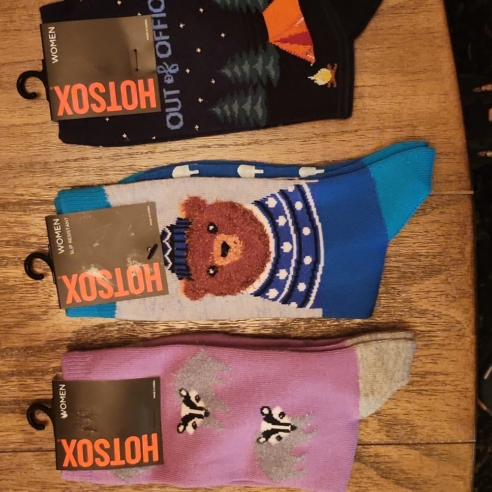 3 pairs of HOTSOX